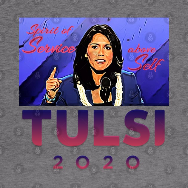 Tulsi - Service above Self by twenty20tees